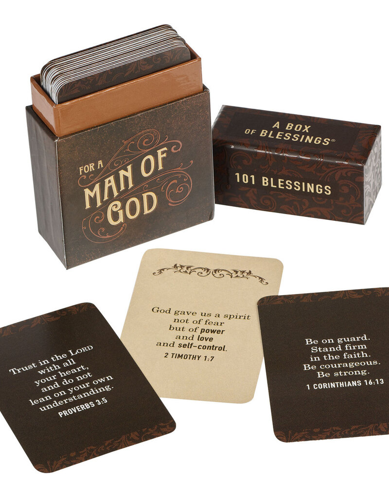 101 Blessings for a Man of God Box of Blessings