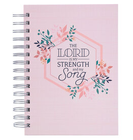 My Strength and My Song Wirebound Journal - Psalm 118:14