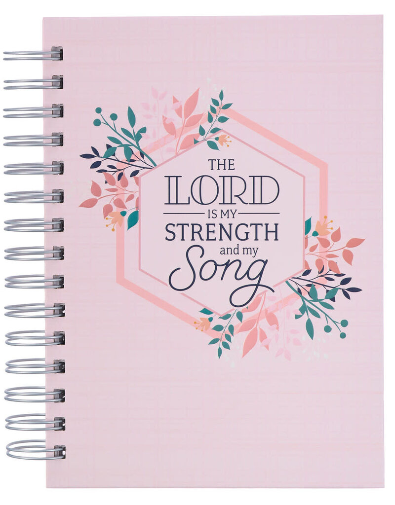 My Strength and My Song Wirebound Journal - Psalm 118:14