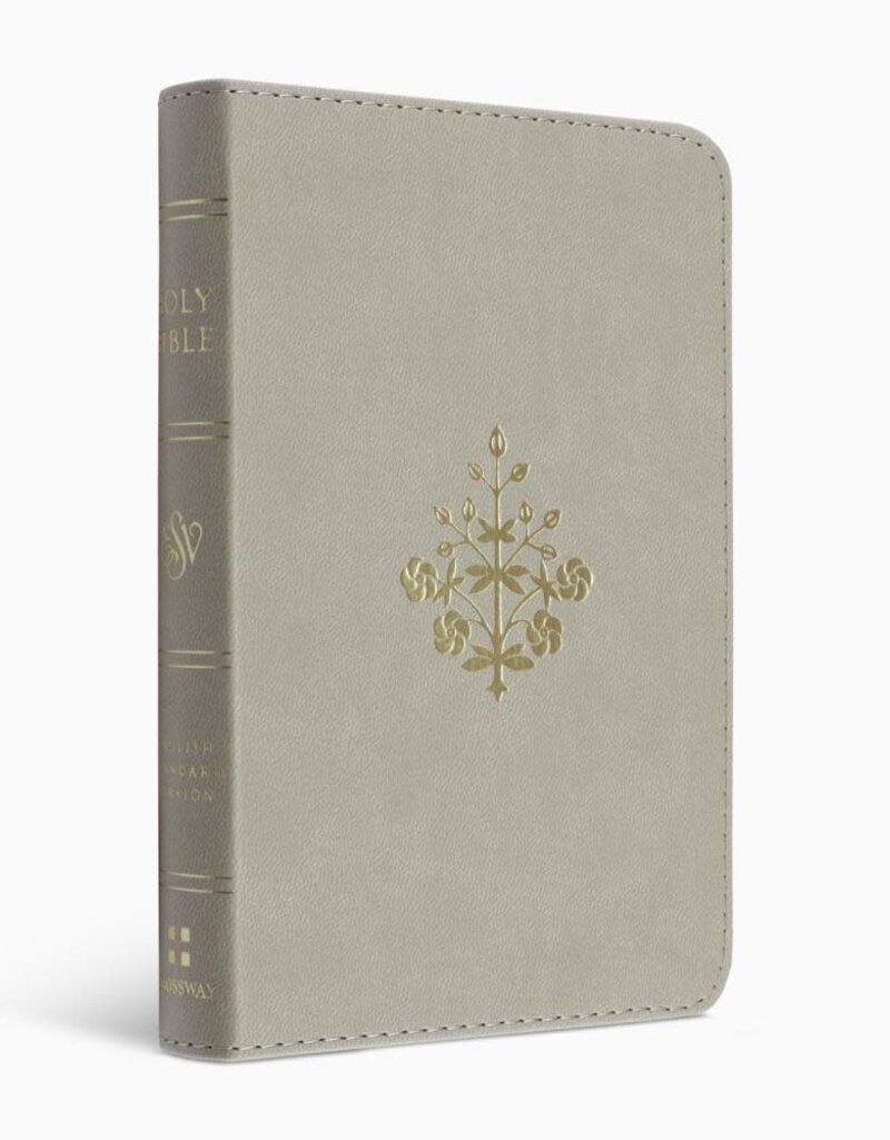 ESV Compact Bible (TruTone, Stone, Branch Design)