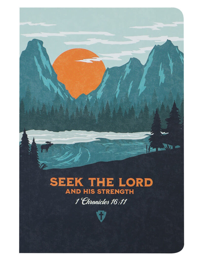 Mens Paperback Journal Seek The Lord