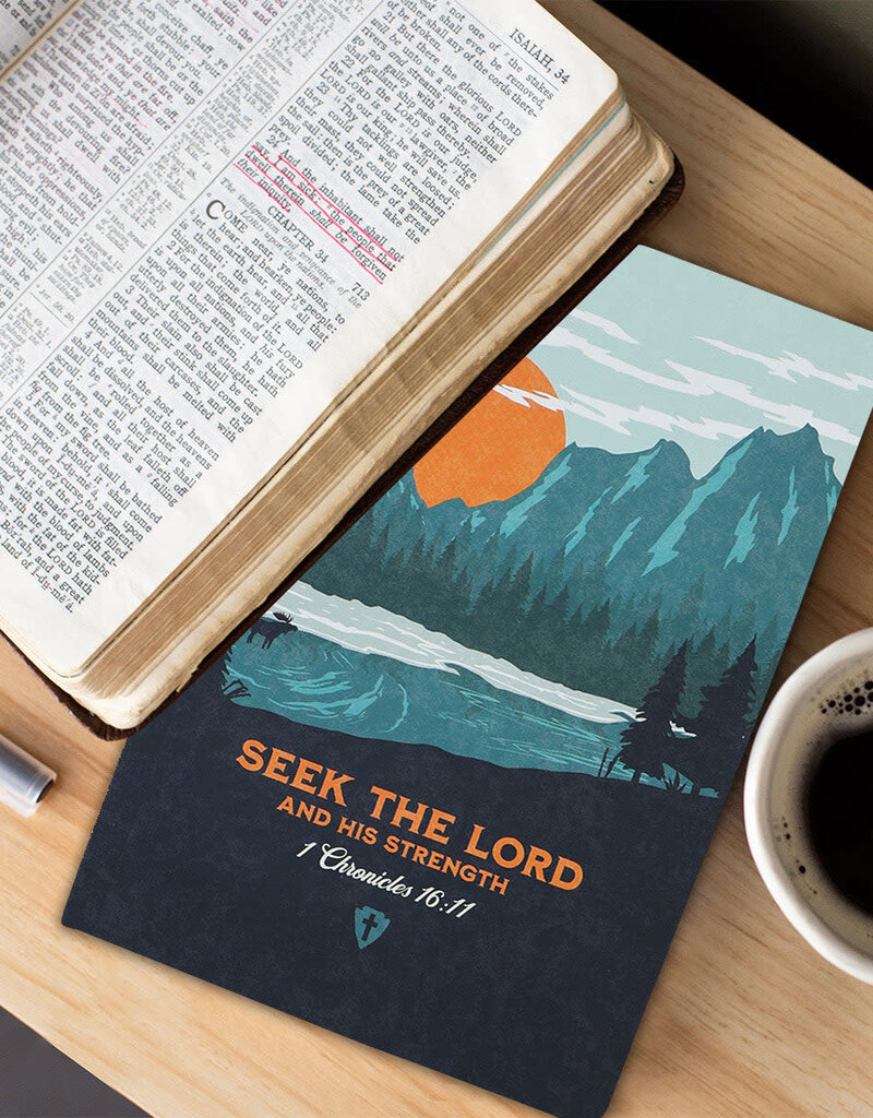 Mens Paperback Journal Seek The Lord