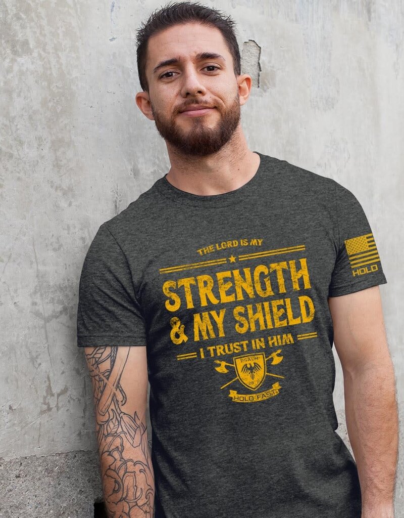 Mens T-Shirt Strength & Shield