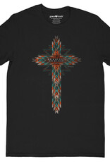 Womens T-Shirt Southwestern Cross