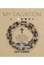 My Salvation Cross Bracelet-silver