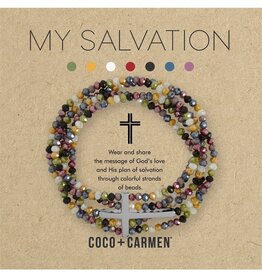 My Salvation Cross Bracelet-silver