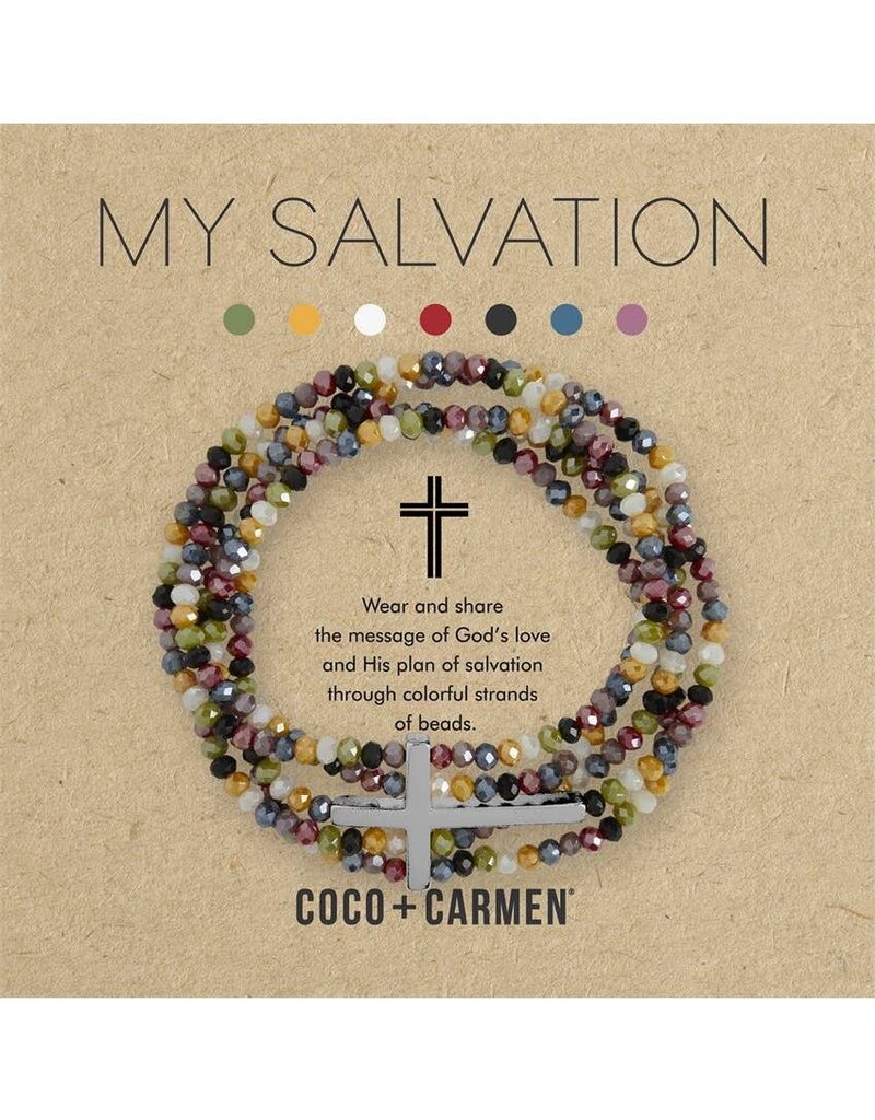 My Salvation Cross Bracelet-silver