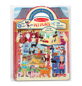 Melissa & Doug Puffy Sticker Activity Book - Pet Place