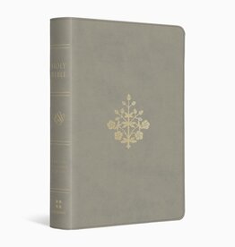 ESV Large Print Compact Bible  TruTone®, Stone, Branch Design