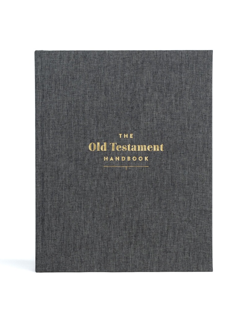 The Old Testament Handbook, Charcoal Cloth Over Board