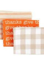 HAPPY CANVAS PUMPKIN TOWEL SET