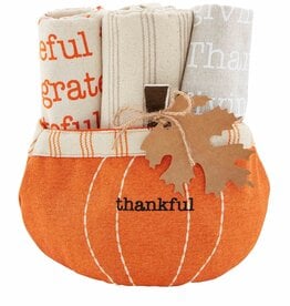 THANKFUL PUMPKIN TOWEL SET