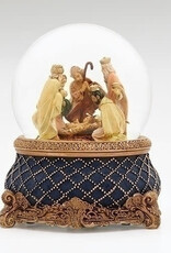 We Three Kings, Musical Nativity Scene Glitterdome - Fontanini