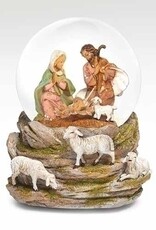 MUSICAL HOLY FAMILY DOME ; SHEEP BASE