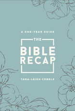 The Bible Recap A One-Year Guide to Reading and Understanding the Entire Bible, Deluxe Edition - Sage Floral Imitation Leather