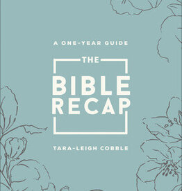 The Bible Recap A One-Year Guide to Reading and Understanding the Entire Bible, Deluxe Edition - Sage Floral Imitation Leather