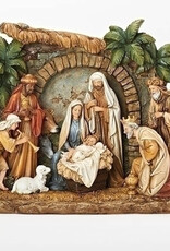 Slim Nativity with Facade