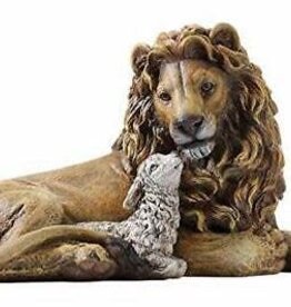 Figurine-Lion And The Lamb