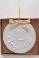 O Holy Night Embossed Ornament