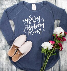 Glory to The Newborn King Tunic Tee