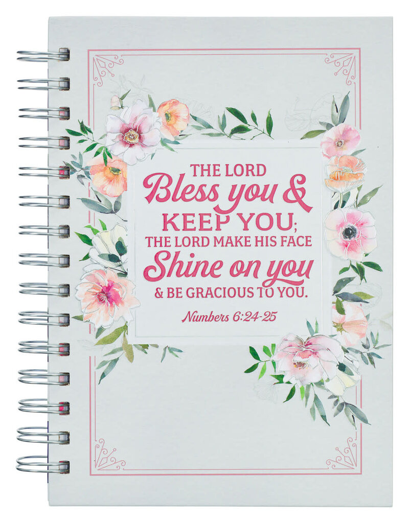Bless You and Keep You Wirebound Journal - Numbers 6:24-25