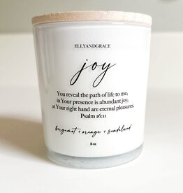 JOY GLASS SOY CANDLE