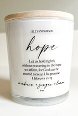 HOPE GLASS SOY CANDLE