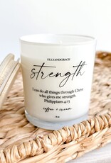 STRENGTH GLASS SOY CANDLE
