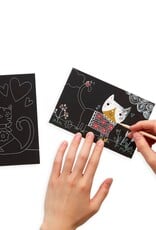 OY Scratch & Scribble Mini Scratch & Scribble Art Kit: Cutie Cats