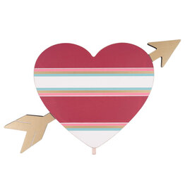 Heart with Arrow Topper