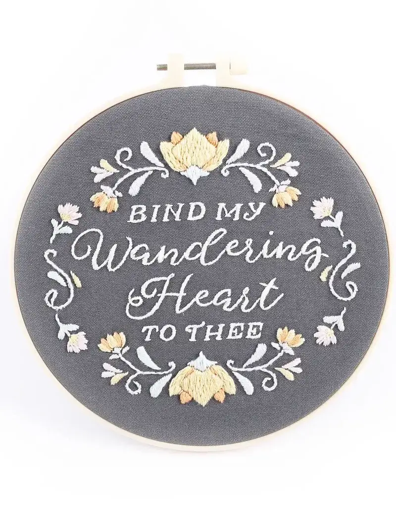 Embroidery Kit - Bind My Wandering Heart