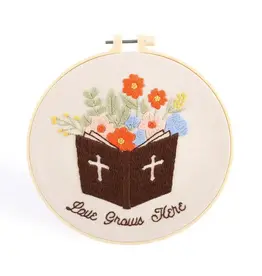 Embroidery Kit - Love Grows Here