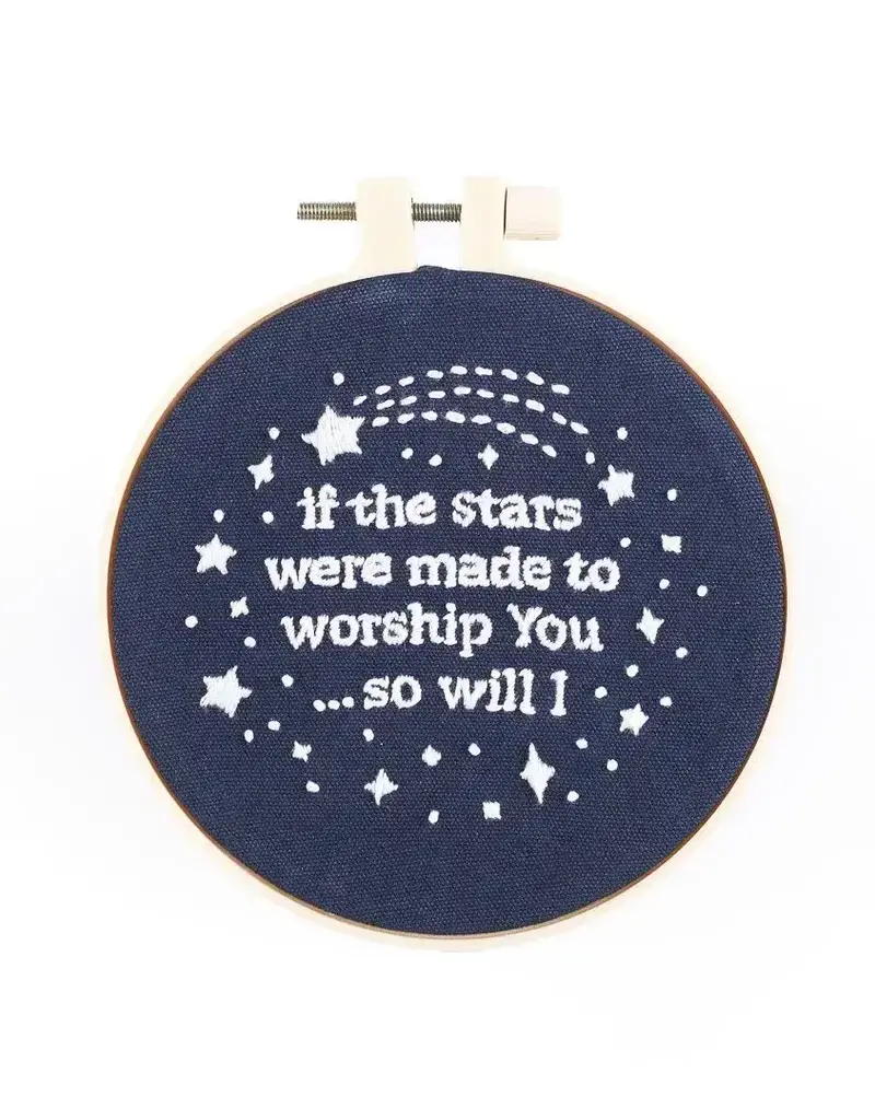 Embroidery Kit - If the Stars