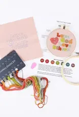 Embroidery Kit - Love God Love Others