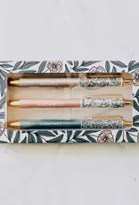 Floral Pen Set