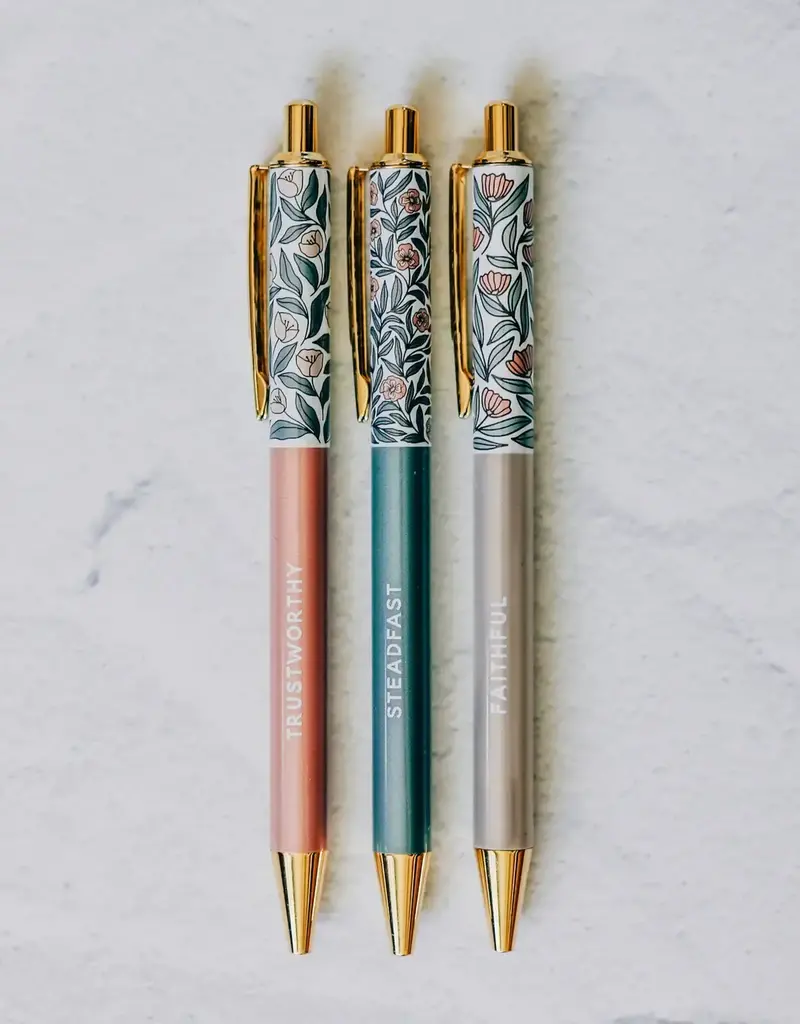 Floral Pen Set