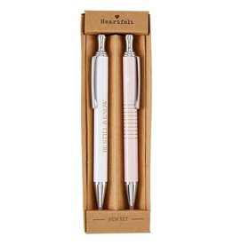 Pen Set-Be Still & Know (Set Of 2)