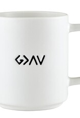 Matte Cafe Mug-God Is Greater (15 Oz)