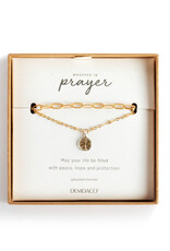 Wrapped in Prayer Layer Bracelet - Gold