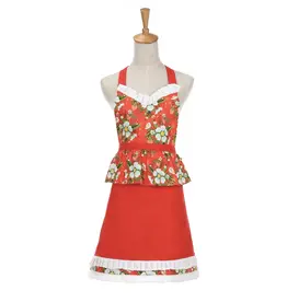 STRAWBERRY FIELDS APRON