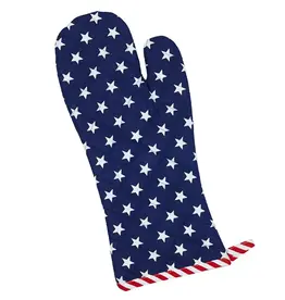 Stars Printed Oven Mitt