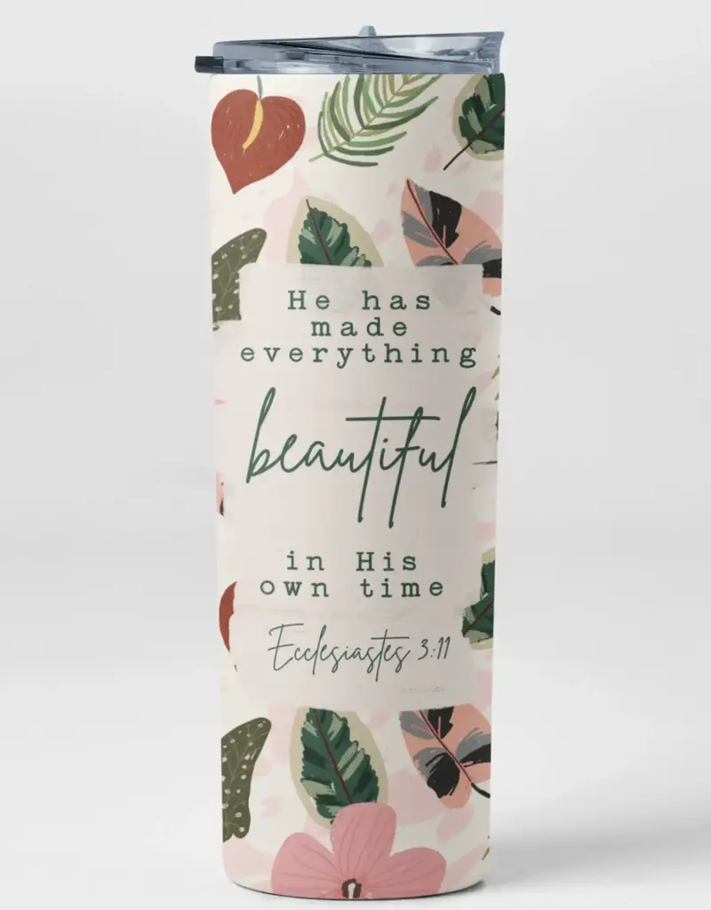 He Has Made Everything Beautiful  Stainless Steel  Travel Tumbler