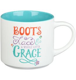 Mug-Bless Your Soul-Boots Lace And A Whole Lotta Grace (18 Oz)