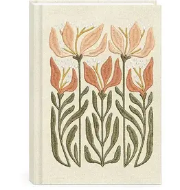 Fabric Journal Flower Market Lily