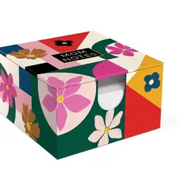 Hinged Memo Box with Pen Modern Mom Geo Floral