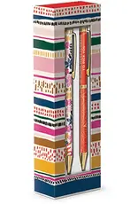 Boxed Pen Set of 2 Modern Mom Stripe