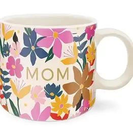 Ceramic Mug Modern Mom Floral Quote