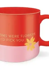 Ceramic Mug Modern Mom Colorblock Quote