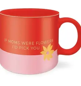 Ceramic Mug Modern Mom Colorblock Quote