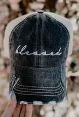 Blessed (Small Cursive) Trucker Hat